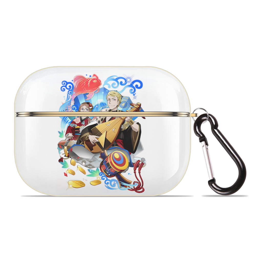 （画像用） 文豪ストレイドッグス Bungo Stray Dogs 【AirPods Pro用】ハードシェル保護ケース｜耐衝撃・防指紋・カラビナ付き商品仕様