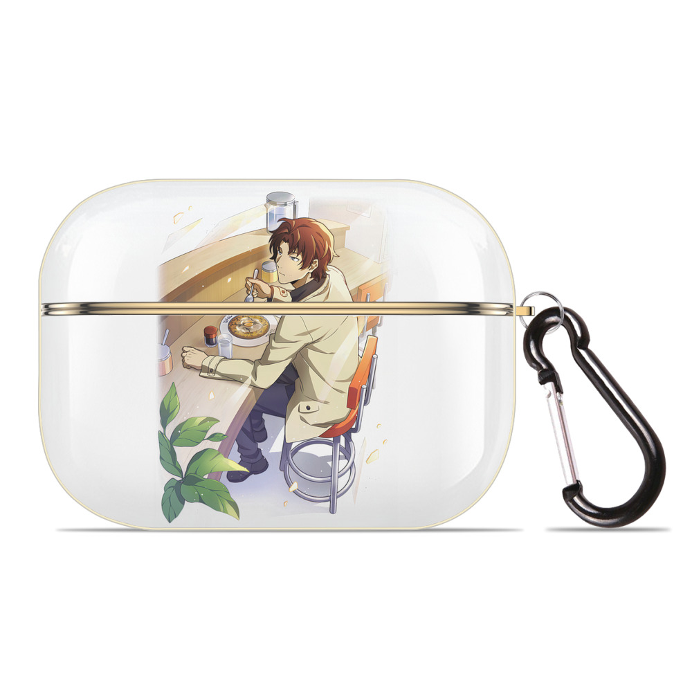 （画像用） 文豪ストレイドッグス Bungo Stray Dogs 【AirPods Pro用】ハードシェル保護ケース｜耐衝撃・防指紋・カラビナ付き商品仕様