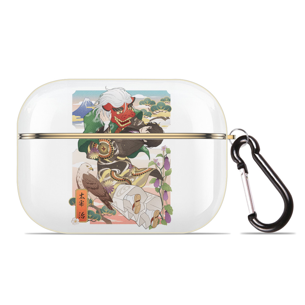 （画像用） 文豪ストレイドッグス Bungo Stray Dogs 【AirPods Pro用】ハードシェル保護ケース｜耐衝撃・防指紋・カラビナ付き商品仕様