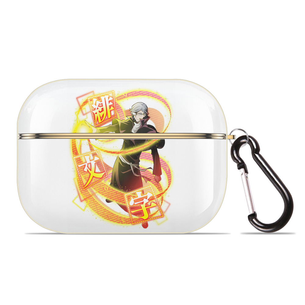 （画像用） 文豪ストレイドッグス Bungo Stray Dogs 【AirPods Pro用】ハードシェル保護ケース｜耐衝撃・防指紋・カラビナ付き商品仕様
