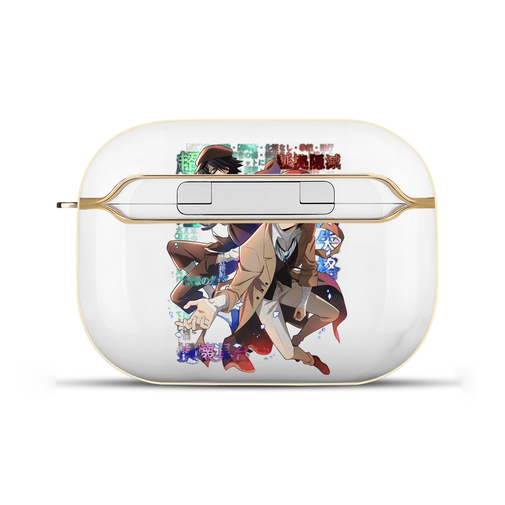（画像用） 文豪ストレイドッグス Bungo Stray Dogs 【AirPods Pro用】ハードシェル保護ケース｜耐衝撃・防指紋・カラビナ付き商品仕様