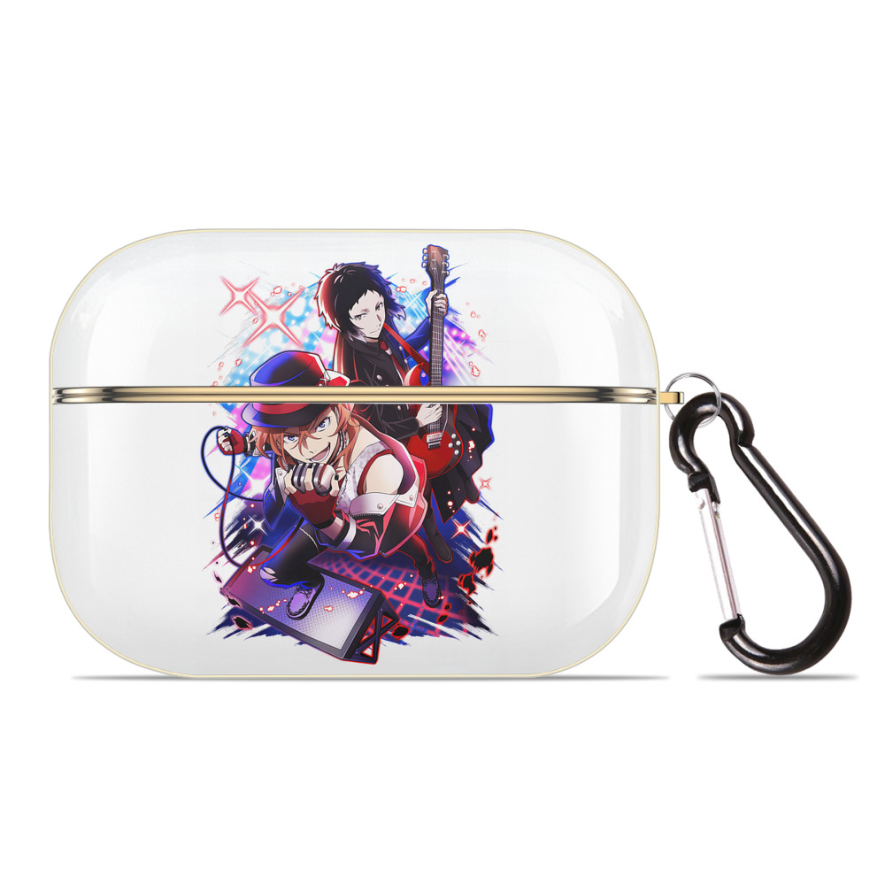 （画像用） 文豪ストレイドッグス Bungo Stray Dogs 【AirPods Pro用】ハードシェル保護ケース｜耐衝撃・防指紋・カラビナ付き商品仕様
