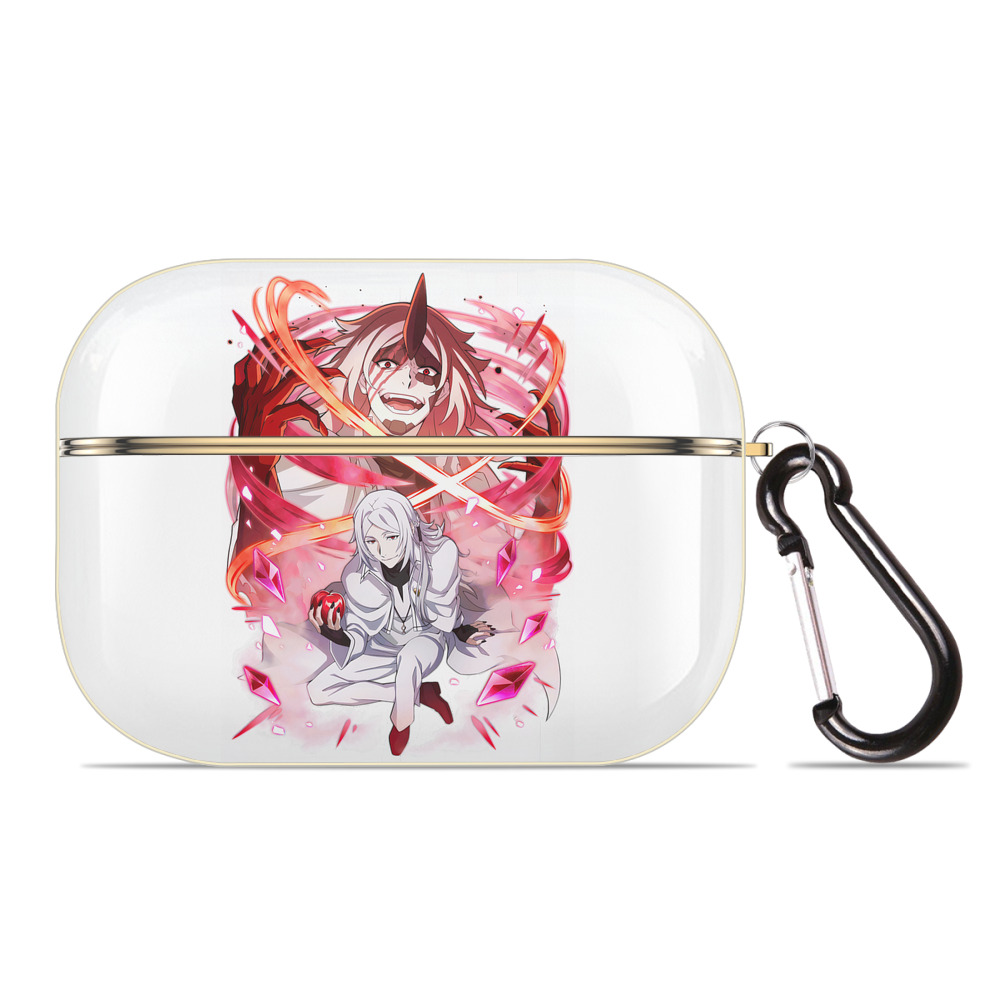 （画像用） 文豪ストレイドッグス Bungo Stray Dogs 【AirPods Pro用】ハードシェル保護ケース｜耐衝撃・防指紋・カラビナ付き商品仕様