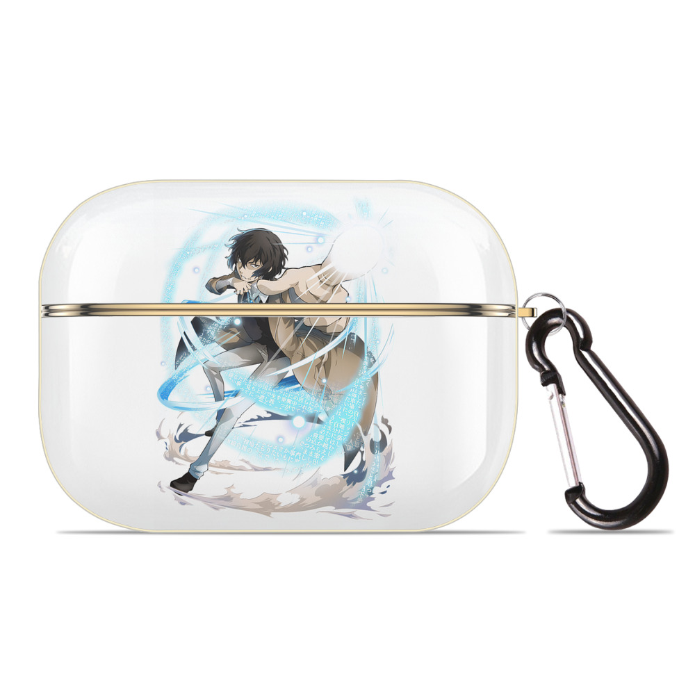 （画像用） 文豪ストレイドッグス Bungo Stray Dogs 【AirPods Pro用】ハードシェル保護ケース｜耐衝撃・防指紋・カラビナ付き商品仕様