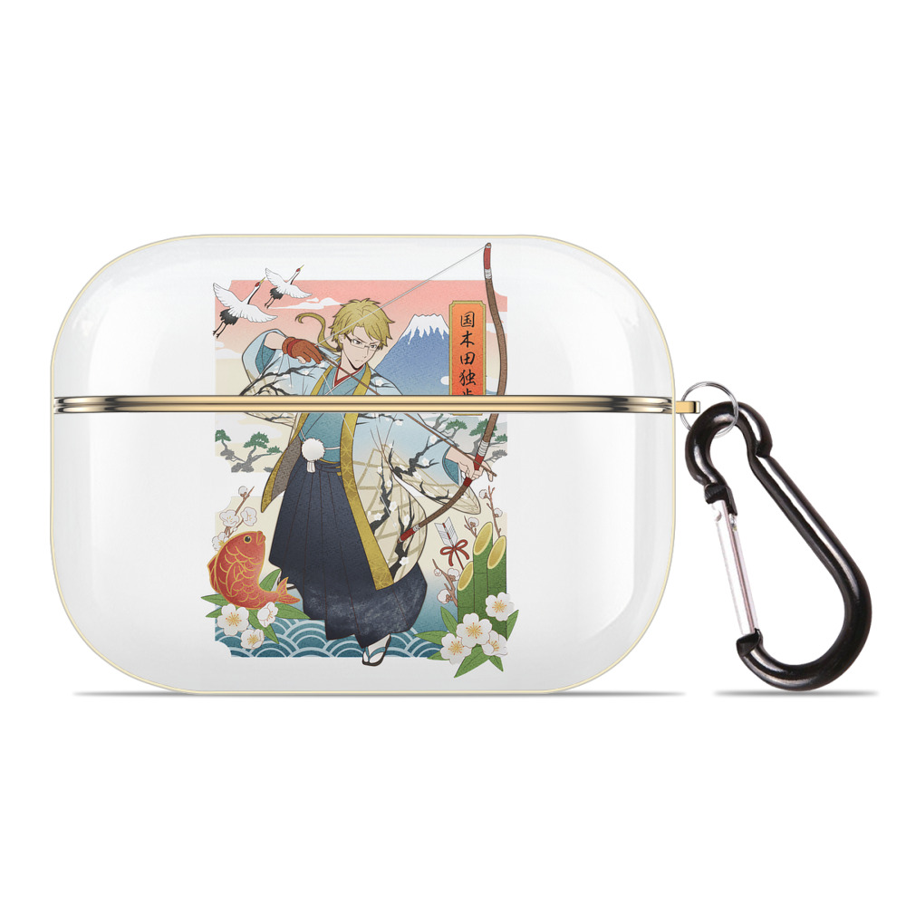 （画像用） 文豪ストレイドッグス Bungo Stray Dogs 【AirPods Pro用】ハードシェル保護ケース｜耐衝撃・防指紋・カラビナ付き商品仕様