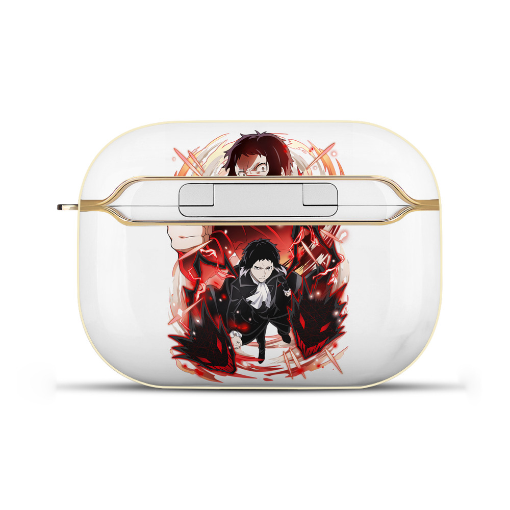 （画像用） 文豪ストレイドッグス Bungo Stray Dogs 【AirPods Pro用】ハードシェル保護ケース｜耐衝撃・防指紋・カラビナ付き商品仕様