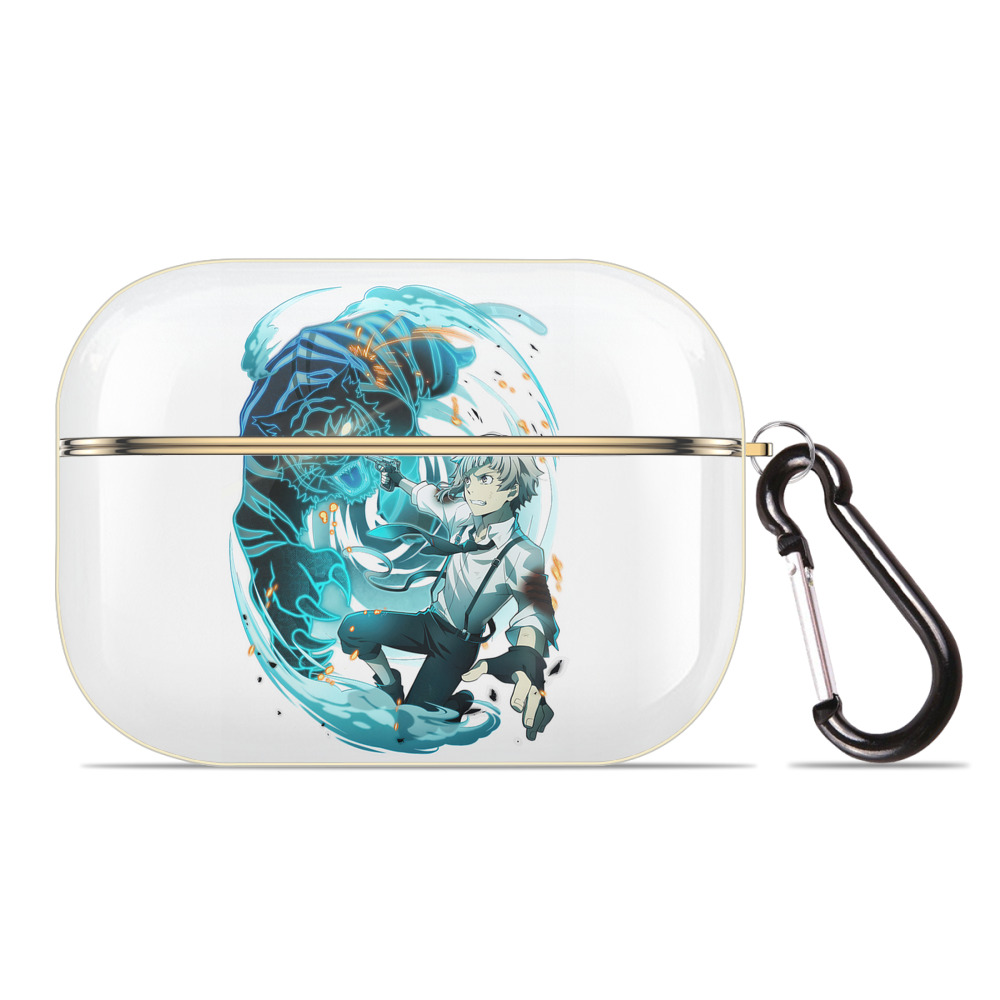 （画像用） 文豪ストレイドッグス Bungo Stray Dogs 【AirPods Pro用】ハードシェル保護ケース｜耐衝撃・防指紋・カラビナ付き商品仕様