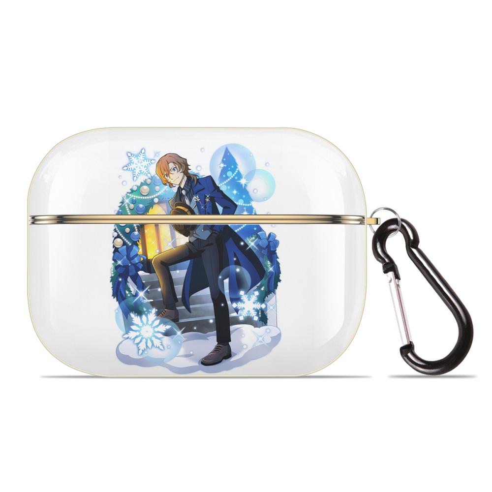 （画像用） 文豪ストレイドッグス Bungo Stray Dogs 【AirPods Pro用】ハードシェル保護ケース｜耐衝撃・防指紋・カラビナ付き商品仕様