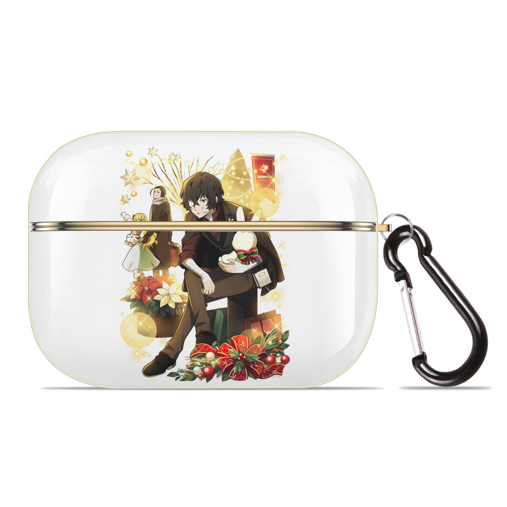 （画像用） 文豪ストレイドッグス Bungo Stray Dogs 【AirPods Pro用】ハードシェル保護ケース｜耐衝撃・防指紋・カラビナ付き商品仕様