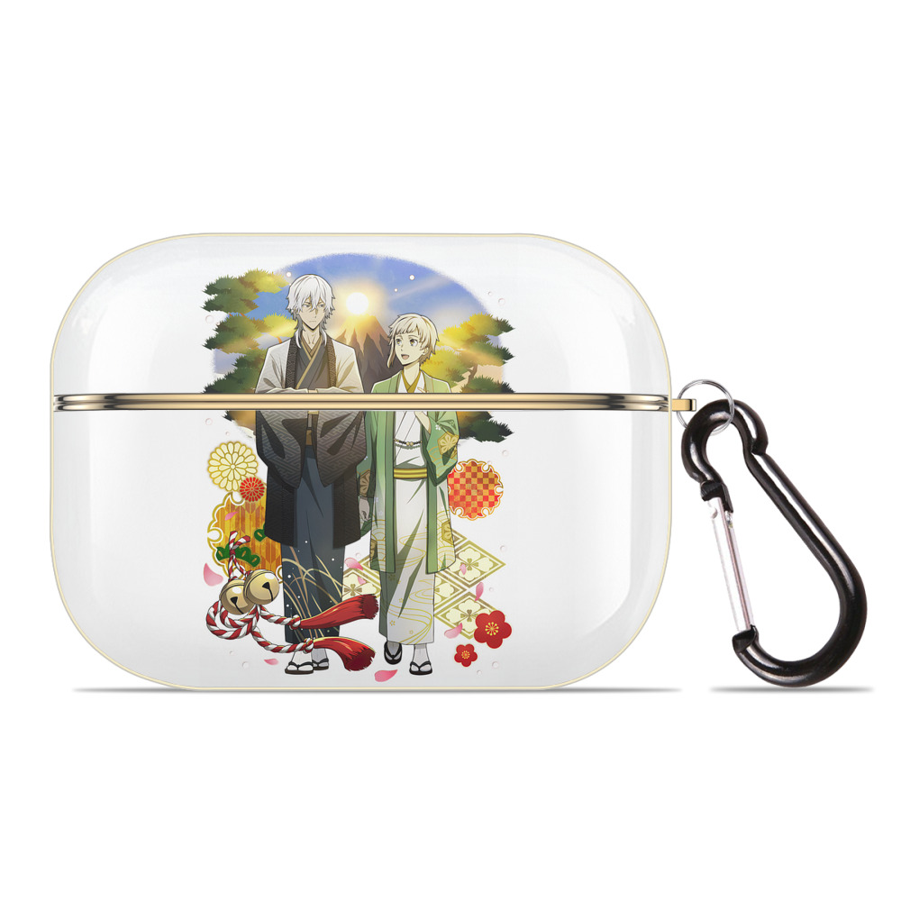 （画像用） 文豪ストレイドッグス Bungo Stray Dogs 【AirPods Pro用】ハードシェル保護ケース｜耐衝撃・防指紋・カラビナ付き商品仕様