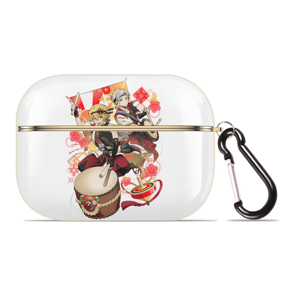（画像用） 文豪ストレイドッグス Bungo Stray Dogs 【AirPods Pro用】ハードシェル保護ケース｜耐衝撃・防指紋・カラビナ付き商品仕様