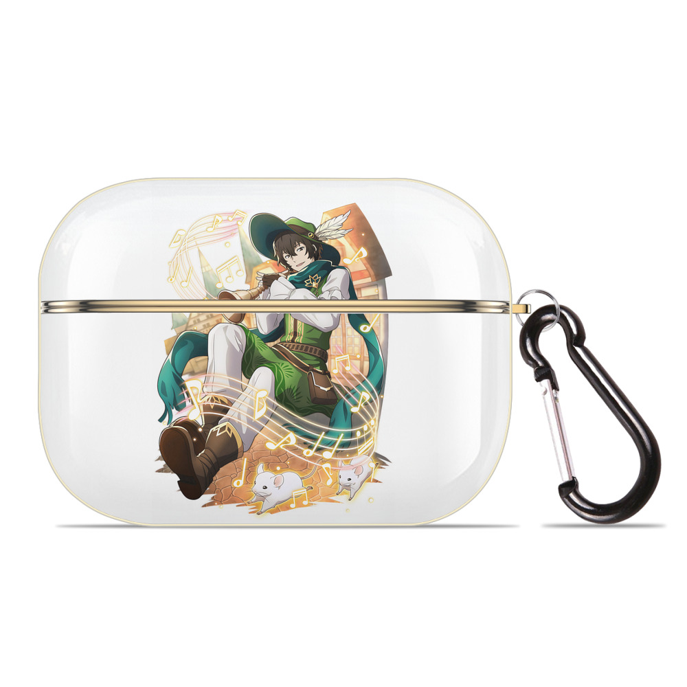 （画像用） 文豪ストレイドッグス Bungo Stray Dogs 【AirPods Pro用】ハードシェル保護ケース｜耐衝撃・防指紋・カラビナ付き商品仕様