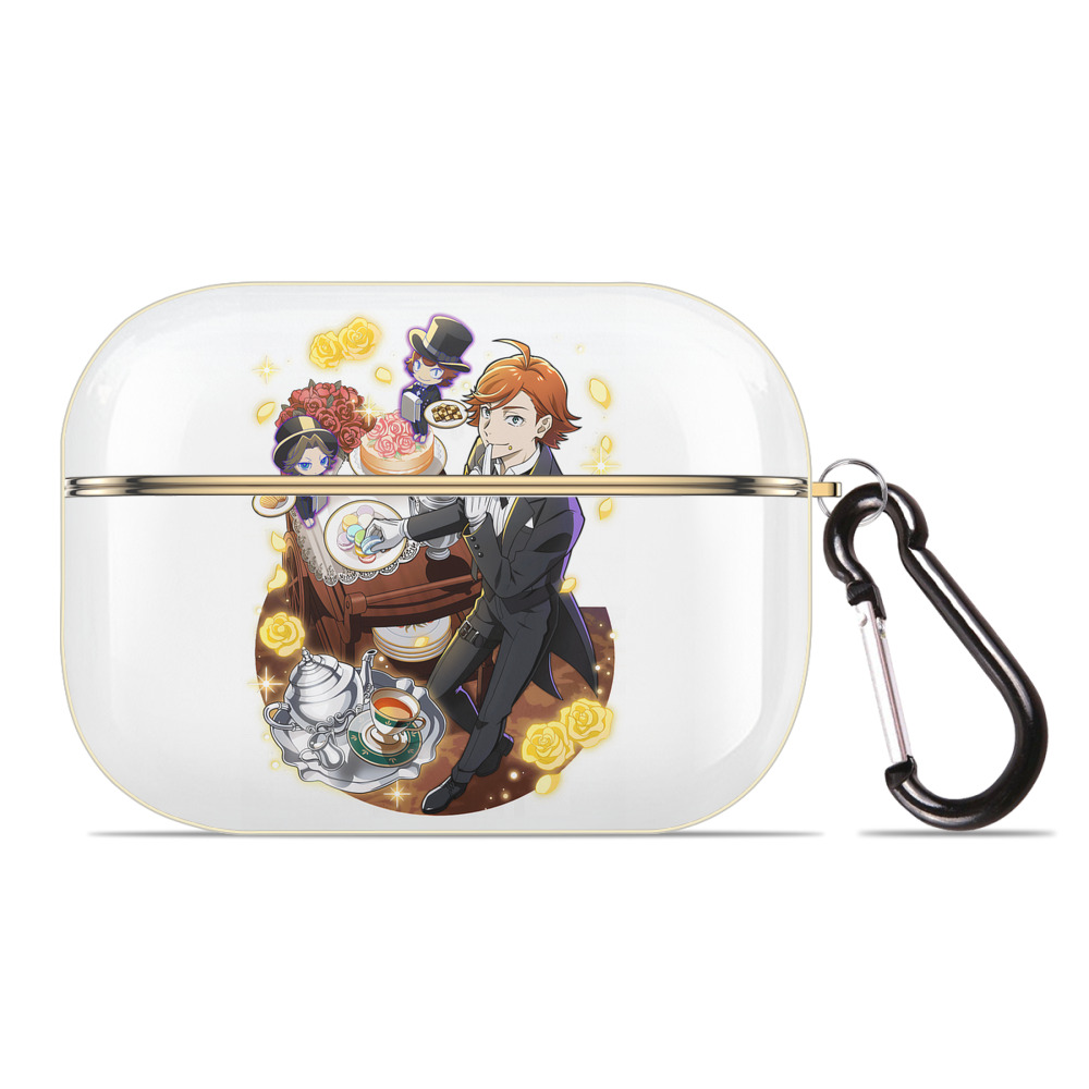 （画像用） 文豪ストレイドッグス Bungo Stray Dogs 【AirPods Pro用】ハードシェル保護ケース｜耐衝撃・防指紋・カラビナ付き商品仕様