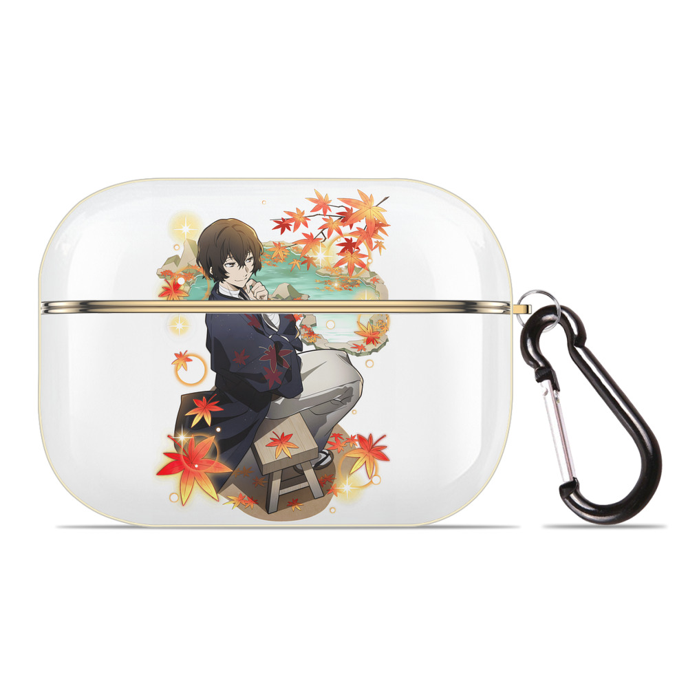 （画像用） 文豪ストレイドッグス Bungo Stray Dogs 【AirPods Pro用】ハードシェル保護ケース｜耐衝撃・防指紋・カラビナ付き商品仕様