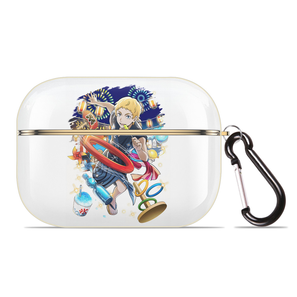 （画像用） 文豪ストレイドッグス Bungo Stray Dogs 【AirPods Pro用】ハードシェル保護ケース｜耐衝撃・防指紋・カラビナ付き商品仕様