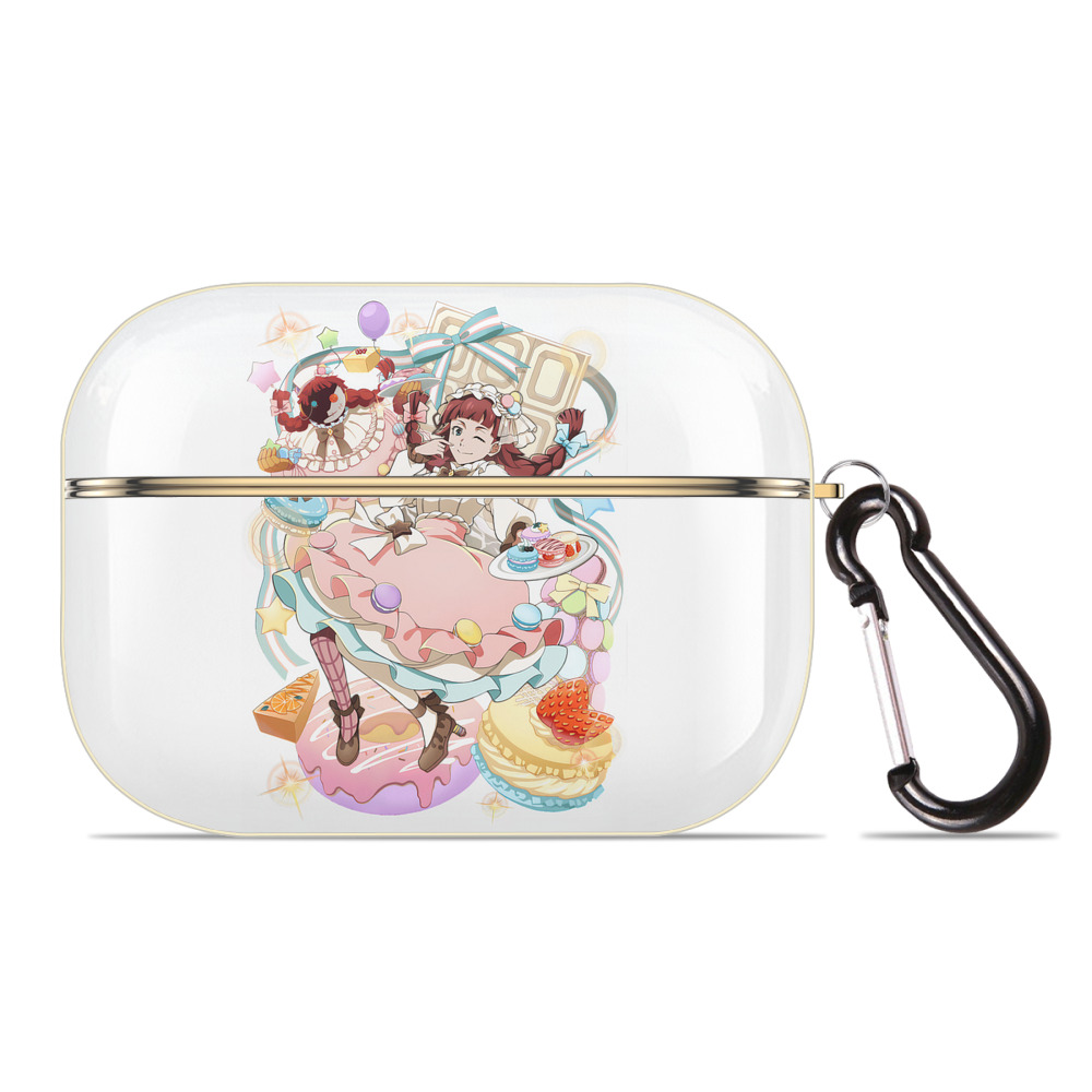 （画像用） 文豪ストレイドッグス Bungo Stray Dogs 【AirPods Pro用】ハードシェル保護ケース｜耐衝撃・防指紋・カラビナ付き商品仕様