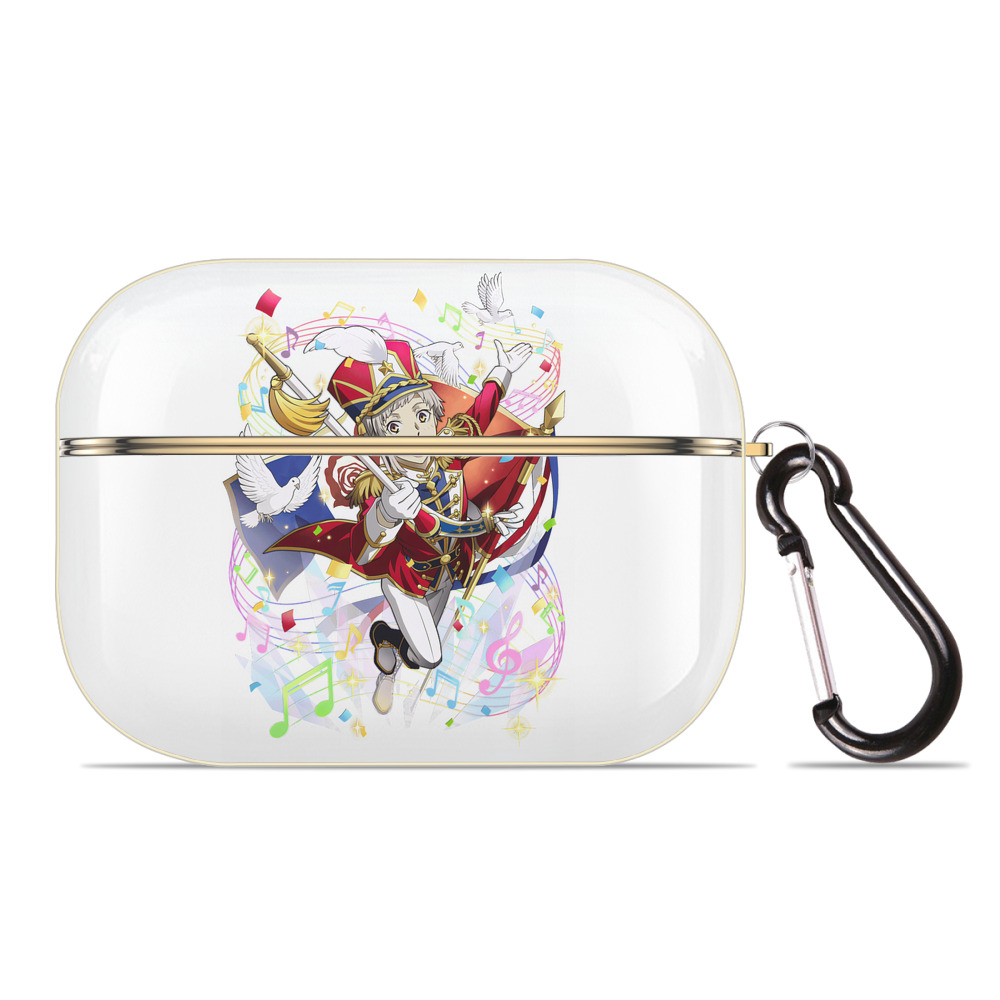 （画像用） 文豪ストレイドッグス Bungo Stray Dogs 【AirPods Pro用】ハードシェル保護ケース｜耐衝撃・防指紋・カラビナ付き商品仕様