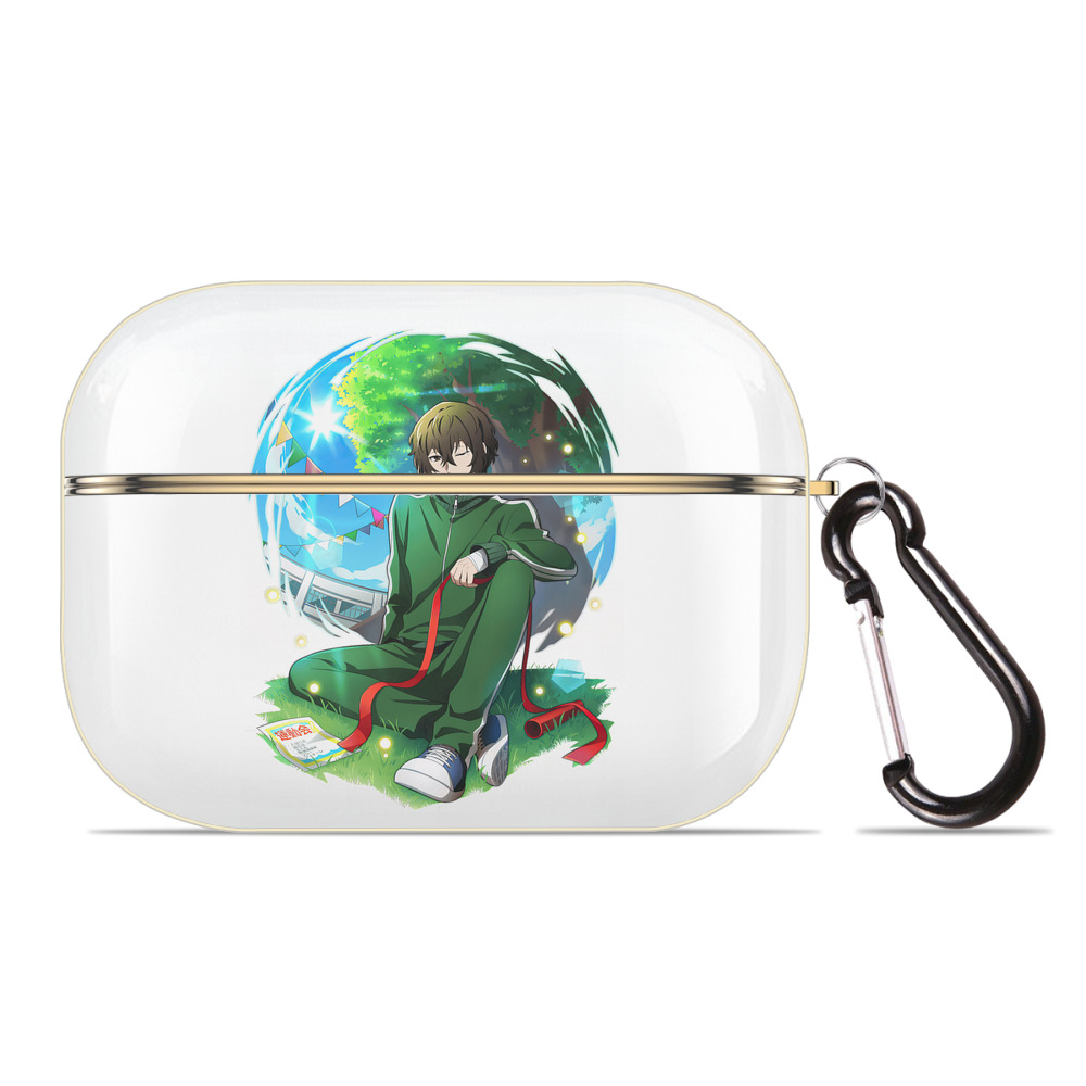 （画像用） 文豪ストレイドッグス Bungo Stray Dogs 【AirPods Pro用】ハードシェル保護ケース｜耐衝撃・防指紋・カラビナ付き商品仕様