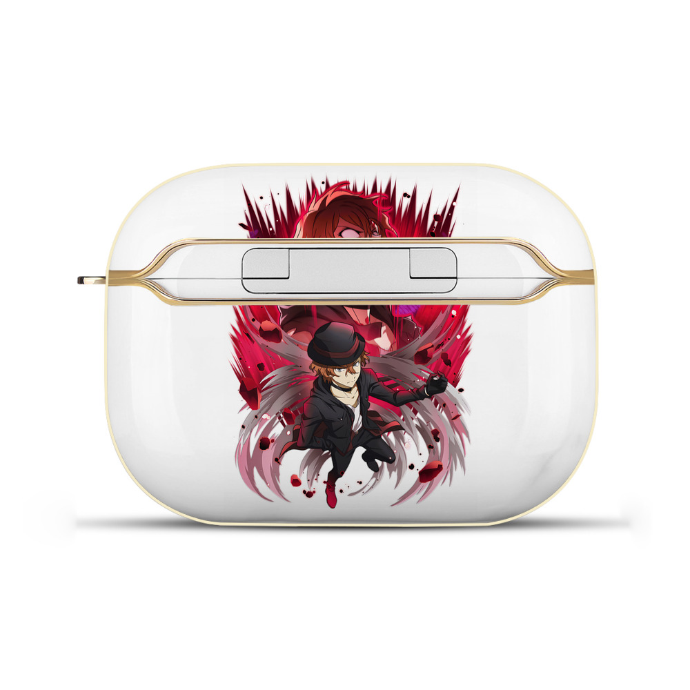 （画像用） 文豪ストレイドッグス Bungo Stray Dogs 【AirPods Pro用】ハードシェル保護ケース｜耐衝撃・防指紋・カラビナ付き商品仕様