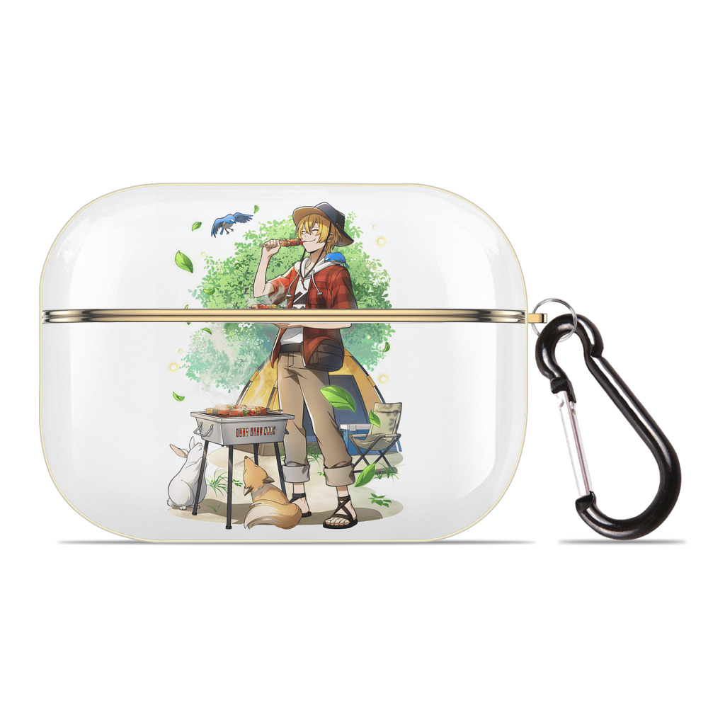 （画像用） 文豪ストレイドッグス Bungo Stray Dogs 【AirPods Pro用】ハードシェル保護ケース｜耐衝撃・防指紋・カラビナ付き商品仕様