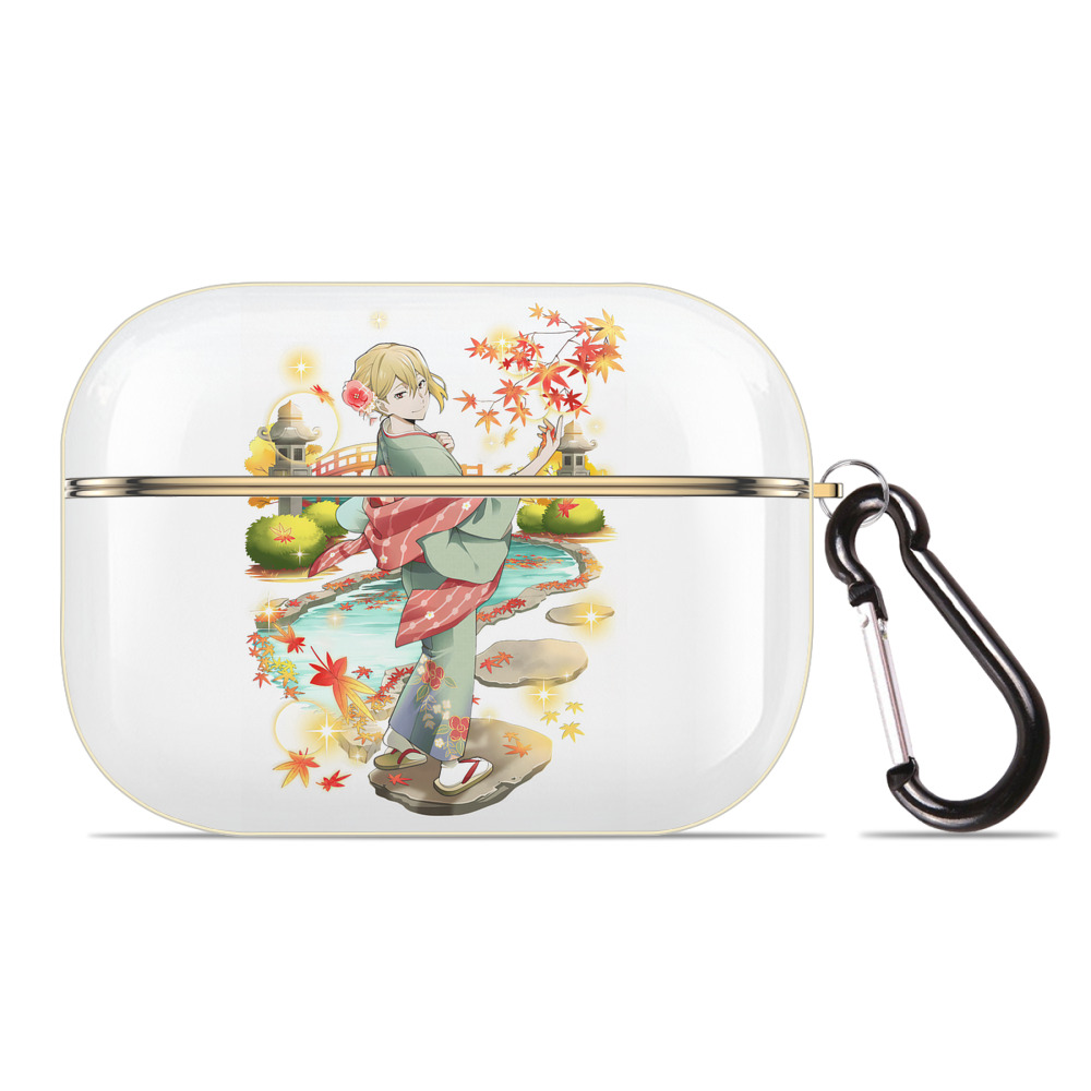 （画像用） 文豪ストレイドッグス Bungo Stray Dogs 【AirPods Pro用】ハードシェル保護ケース｜耐衝撃・防指紋・カラビナ付き商品仕様