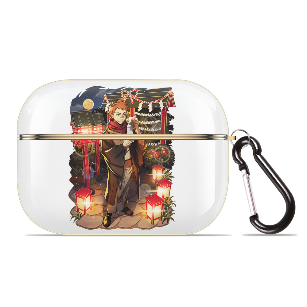 （画像用） 文豪ストレイドッグス Bungo Stray Dogs 【AirPods Pro用】ハードシェル保護ケース｜耐衝撃・防指紋・カラビナ付き商品仕様