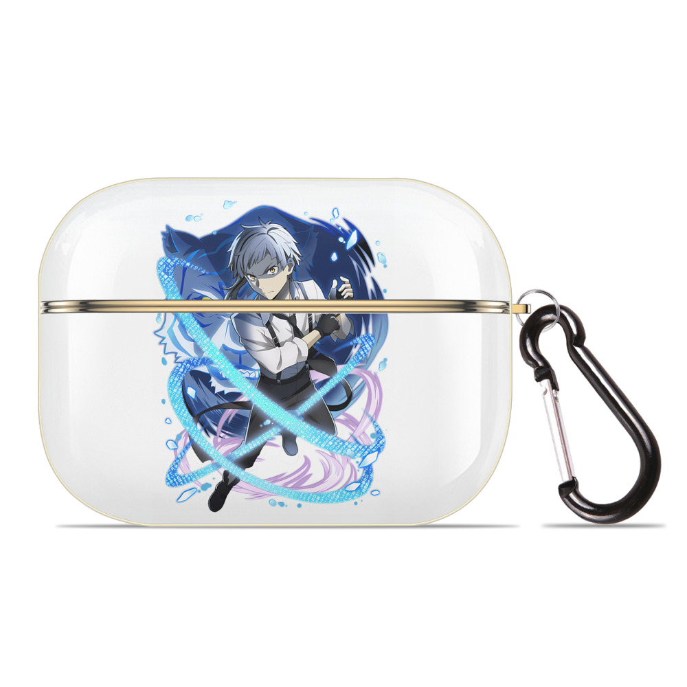 （画像用） 文豪ストレイドッグス Bungo Stray Dogs 【AirPods Pro用】ハードシェル保護ケース｜耐衝撃・防指紋・カラビナ付き商品仕様