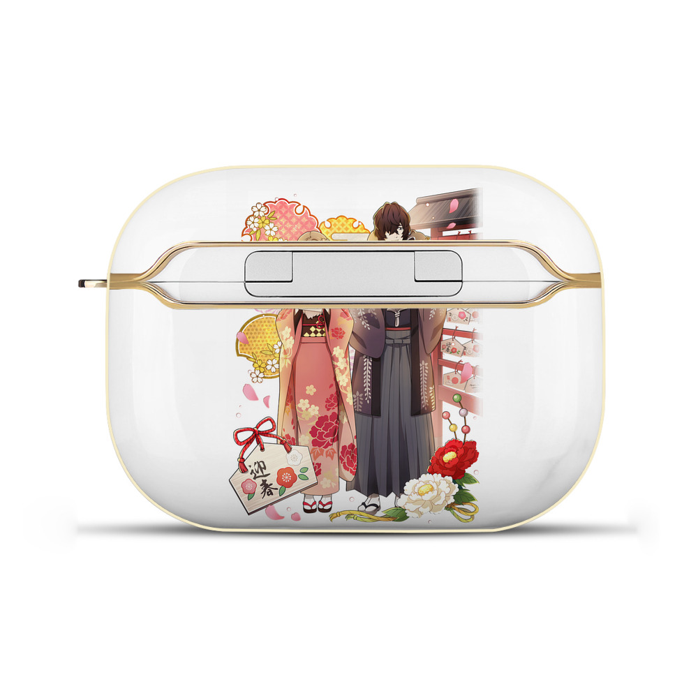 （画像用） 文豪ストレイドッグス Bungo Stray Dogs 【AirPods Pro用】ハードシェル保護ケース｜耐衝撃・防指紋・カラビナ付き商品仕様
