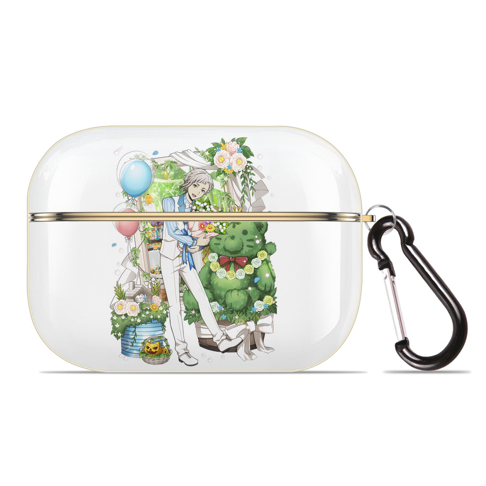 （画像用） 文豪ストレイドッグス Bungo Stray Dogs 【AirPods Pro用】ハードシェル保護ケース｜耐衝撃・防指紋・カラビナ付き商品仕様