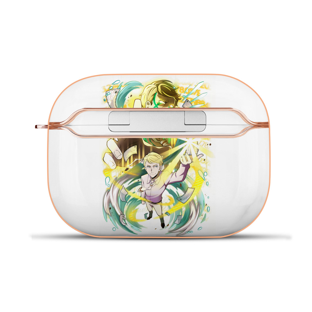 （画像用） 文豪ストレイドッグス Bungo Stray Dogs 【AirPods Pro用】ハードシェル保護ケース｜耐衝撃・防指紋・カラビナ付き商品仕様