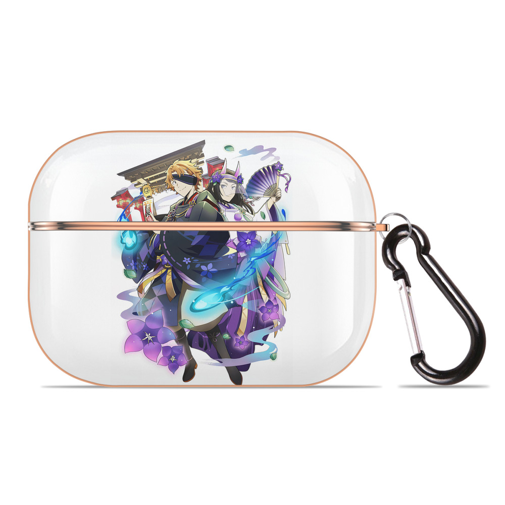 （画像用） 文豪ストレイドッグス Bungo Stray Dogs 【AirPods Pro用】ハードシェル保護ケース｜耐衝撃・防指紋・カラビナ付き商品仕様