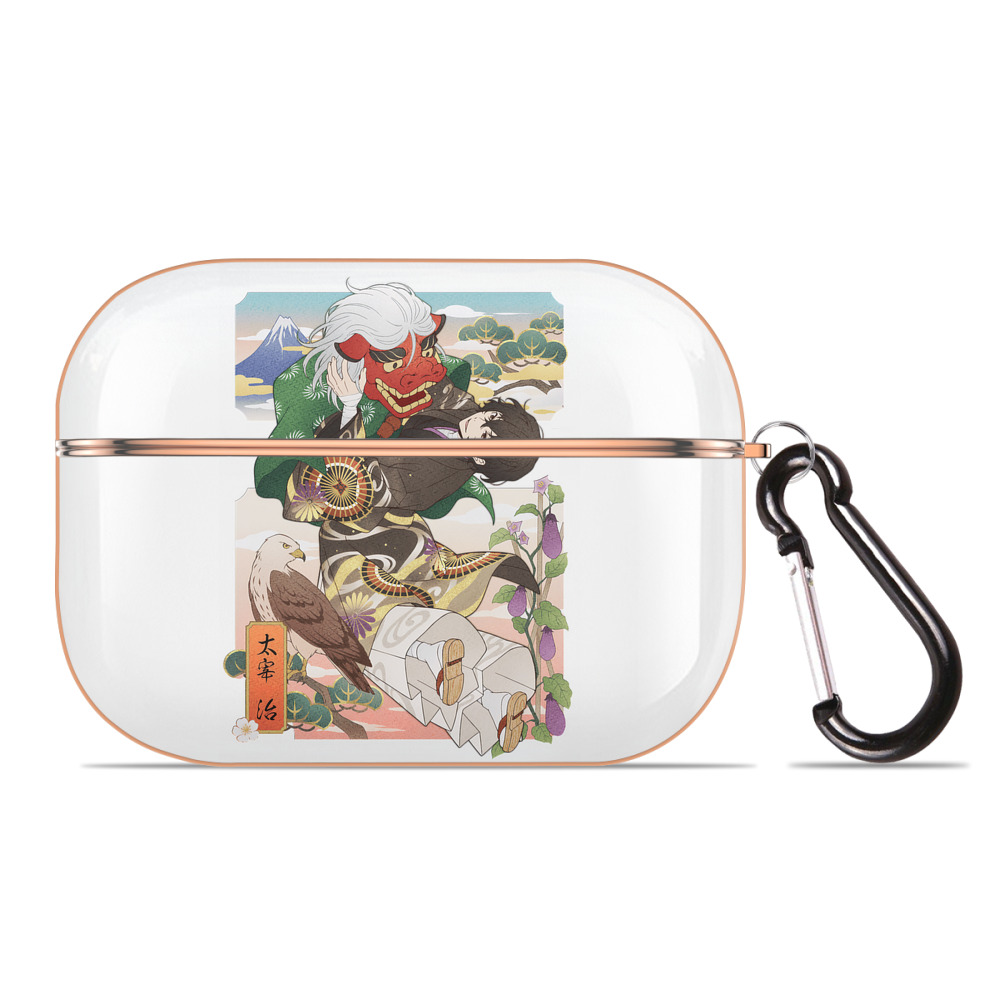 （画像用） 文豪ストレイドッグス Bungo Stray Dogs 【AirPods Pro用】ハードシェル保護ケース｜耐衝撃・防指紋・カラビナ付き商品仕様