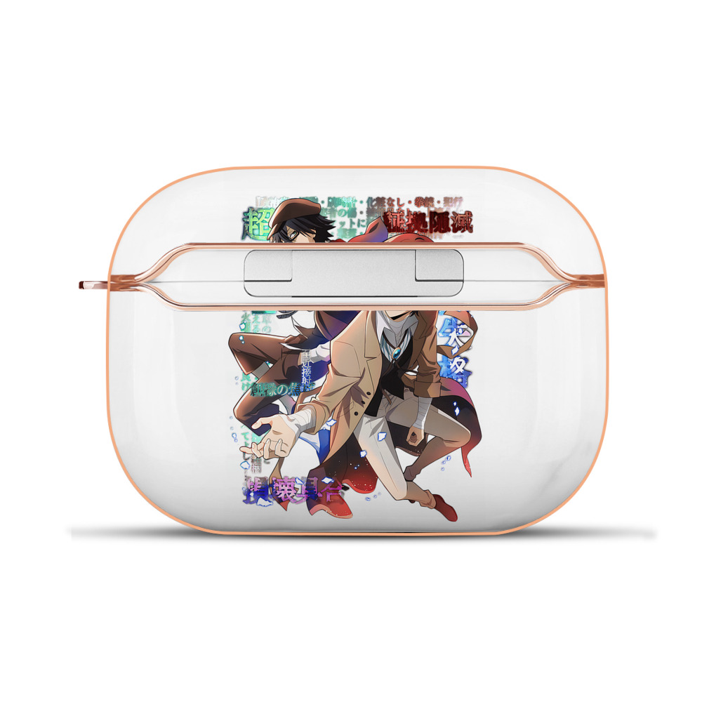 （画像用） 文豪ストレイドッグス Bungo Stray Dogs 【AirPods Pro用】ハードシェル保護ケース｜耐衝撃・防指紋・カラビナ付き商品仕様