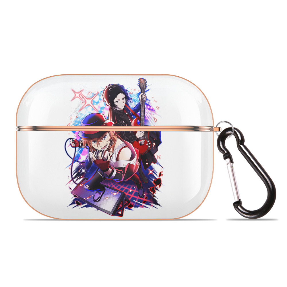 （画像用） 文豪ストレイドッグス Bungo Stray Dogs 【AirPods Pro用】ハードシェル保護ケース｜耐衝撃・防指紋・カラビナ付き商品仕様