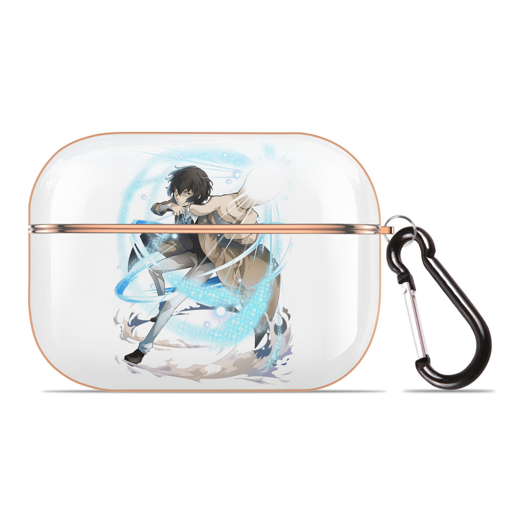 （画像用） 文豪ストレイドッグス Bungo Stray Dogs 【AirPods Pro用】ハードシェル保護ケース｜耐衝撃・防指紋・カラビナ付き商品仕様