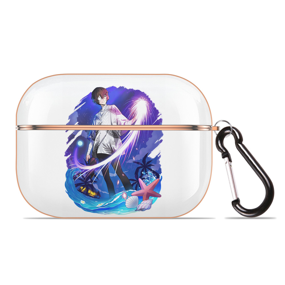 （画像用） 文豪ストレイドッグス Bungo Stray Dogs 【AirPods Pro用】ハードシェル保護ケース｜耐衝撃・防指紋・カラビナ付き商品仕様