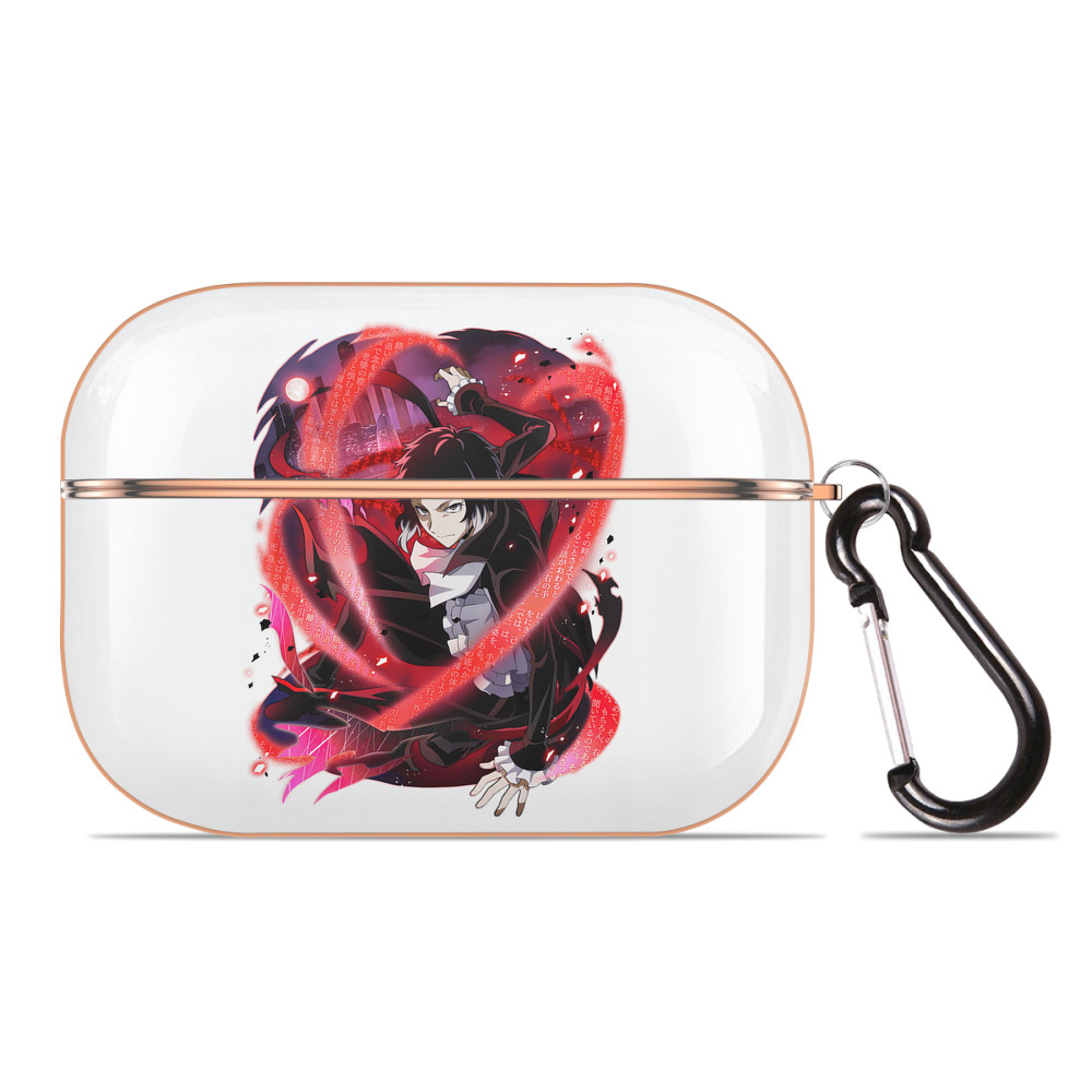（画像用） 文豪ストレイドッグス Bungo Stray Dogs 【AirPods Pro用】ハードシェル保護ケース｜耐衝撃・防指紋・カラビナ付き商品仕様