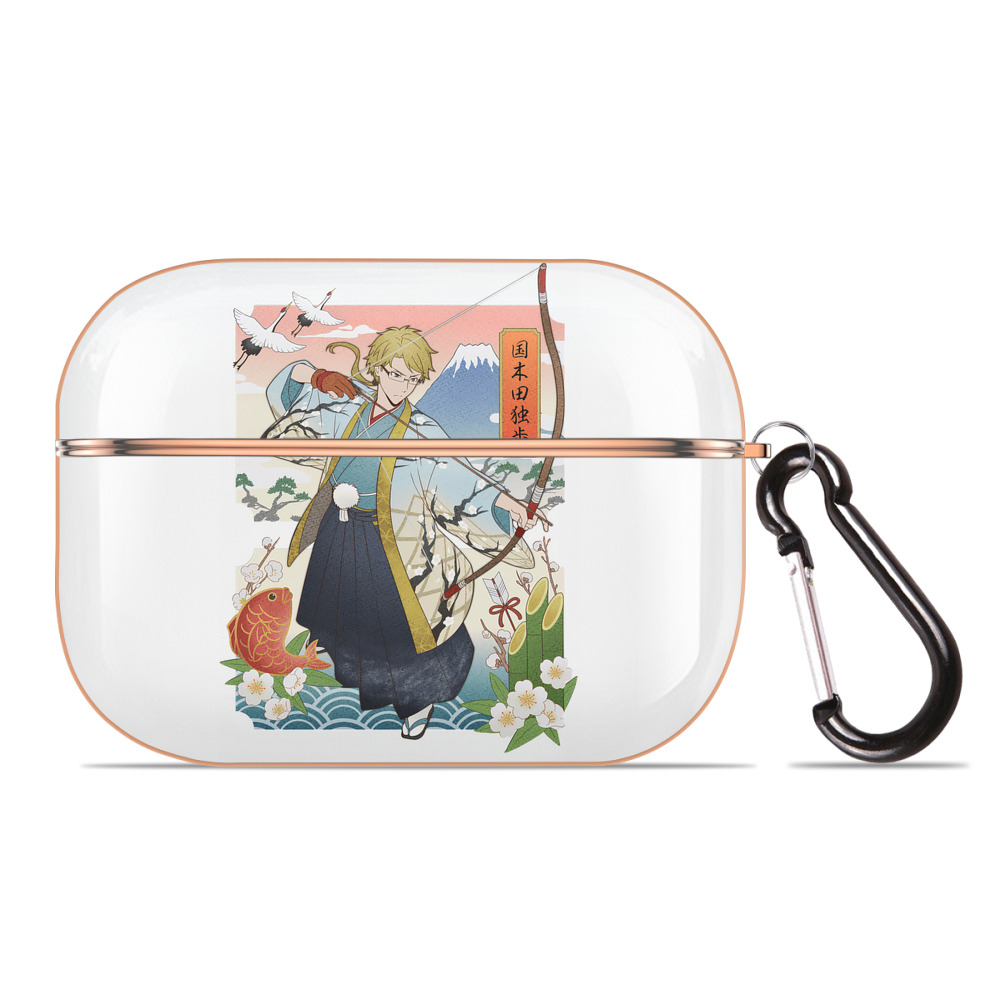 （画像用） 文豪ストレイドッグス Bungo Stray Dogs 【AirPods Pro用】ハードシェル保護ケース｜耐衝撃・防指紋・カラビナ付き商品仕様