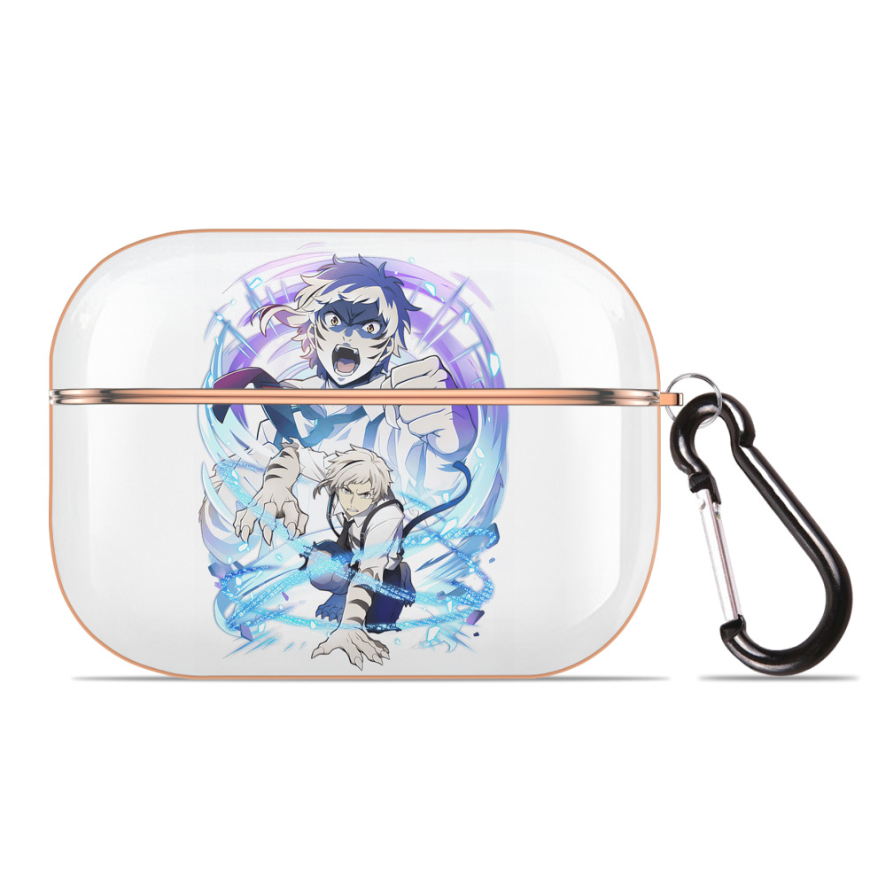 （画像用） 文豪ストレイドッグス Bungo Stray Dogs 【AirPods Pro用】ハードシェル保護ケース｜耐衝撃・防指紋・カラビナ付き商品仕様
