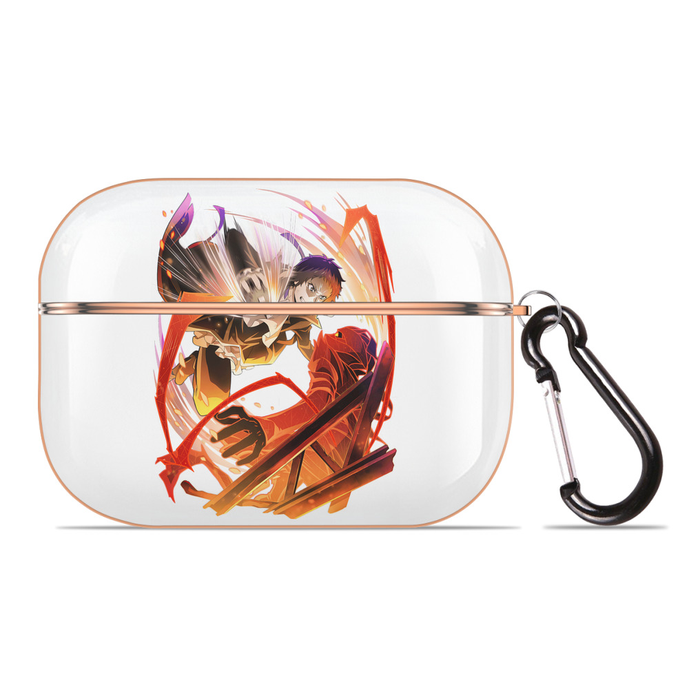 （画像用） 文豪ストレイドッグス Bungo Stray Dogs 【AirPods Pro用】ハードシェル保護ケース｜耐衝撃・防指紋・カラビナ付き商品仕様