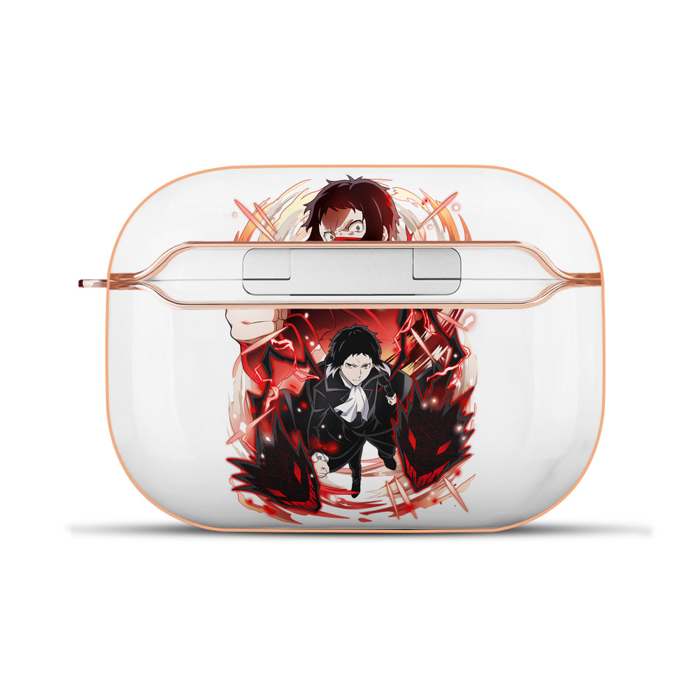 （画像用） 文豪ストレイドッグス Bungo Stray Dogs 【AirPods Pro用】ハードシェル保護ケース｜耐衝撃・防指紋・カラビナ付き商品仕様