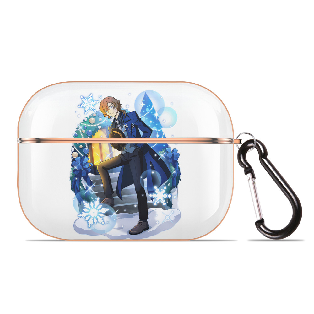 （画像用） 文豪ストレイドッグス Bungo Stray Dogs 【AirPods Pro用】ハードシェル保護ケース｜耐衝撃・防指紋・カラビナ付き商品仕様