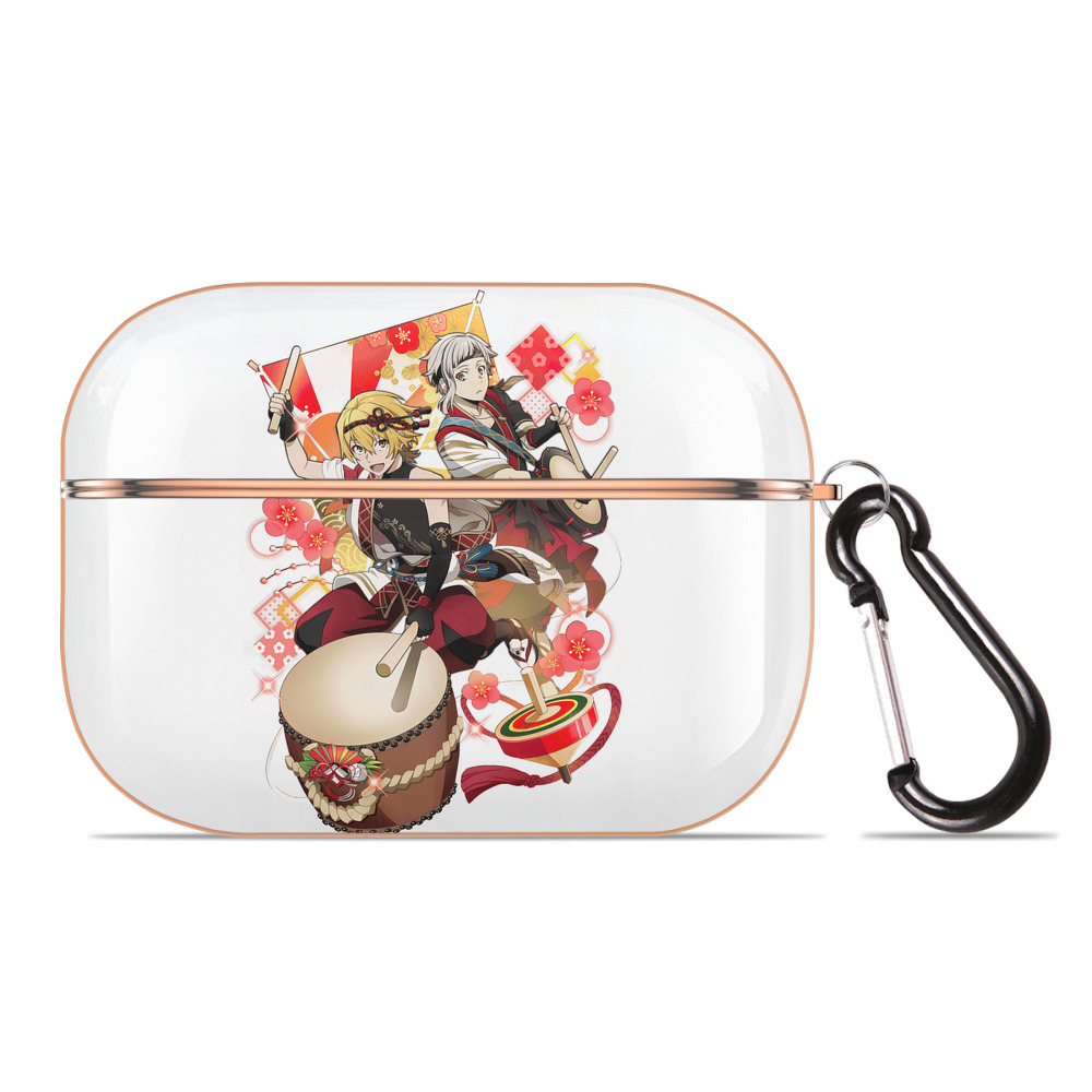 （画像用） 文豪ストレイドッグス Bungo Stray Dogs 【AirPods Pro用】ハードシェル保護ケース｜耐衝撃・防指紋・カラビナ付き商品仕様