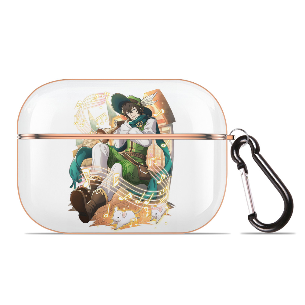 （画像用） 文豪ストレイドッグス Bungo Stray Dogs 【AirPods Pro用】ハードシェル保護ケース｜耐衝撃・防指紋・カラビナ付き商品仕様