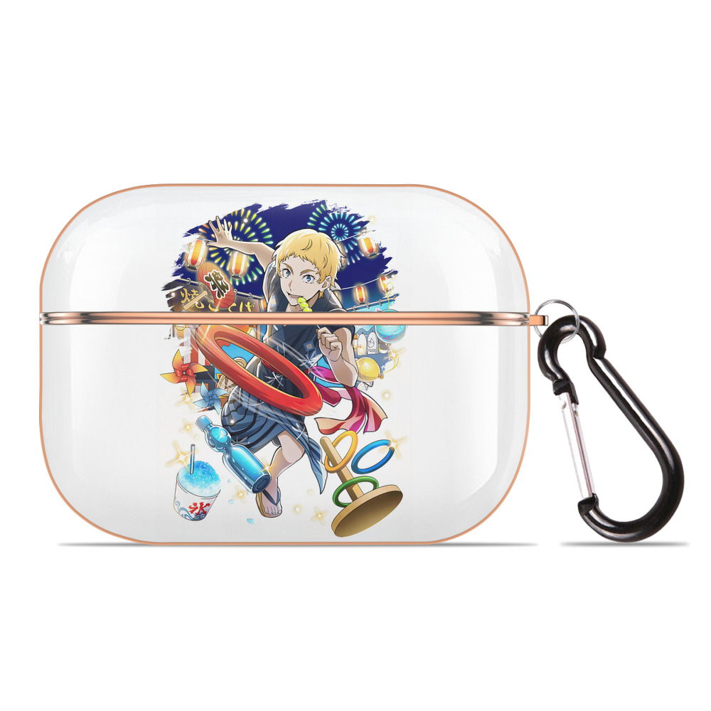 （画像用） 文豪ストレイドッグス Bungo Stray Dogs 【AirPods Pro用】ハードシェル保護ケース｜耐衝撃・防指紋・カラビナ付き商品仕様