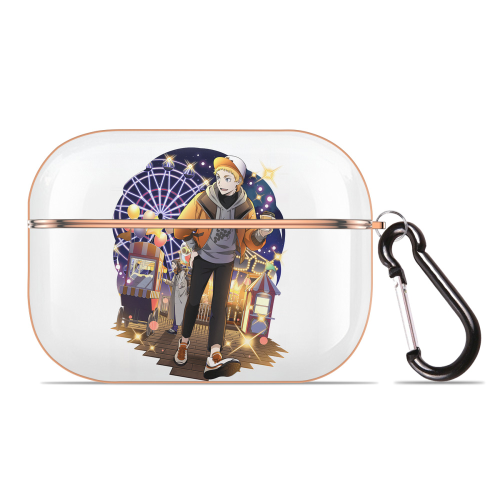 （画像用） 文豪ストレイドッグス Bungo Stray Dogs 【AirPods Pro用】ハードシェル保護ケース｜耐衝撃・防指紋・カラビナ付き商品仕様