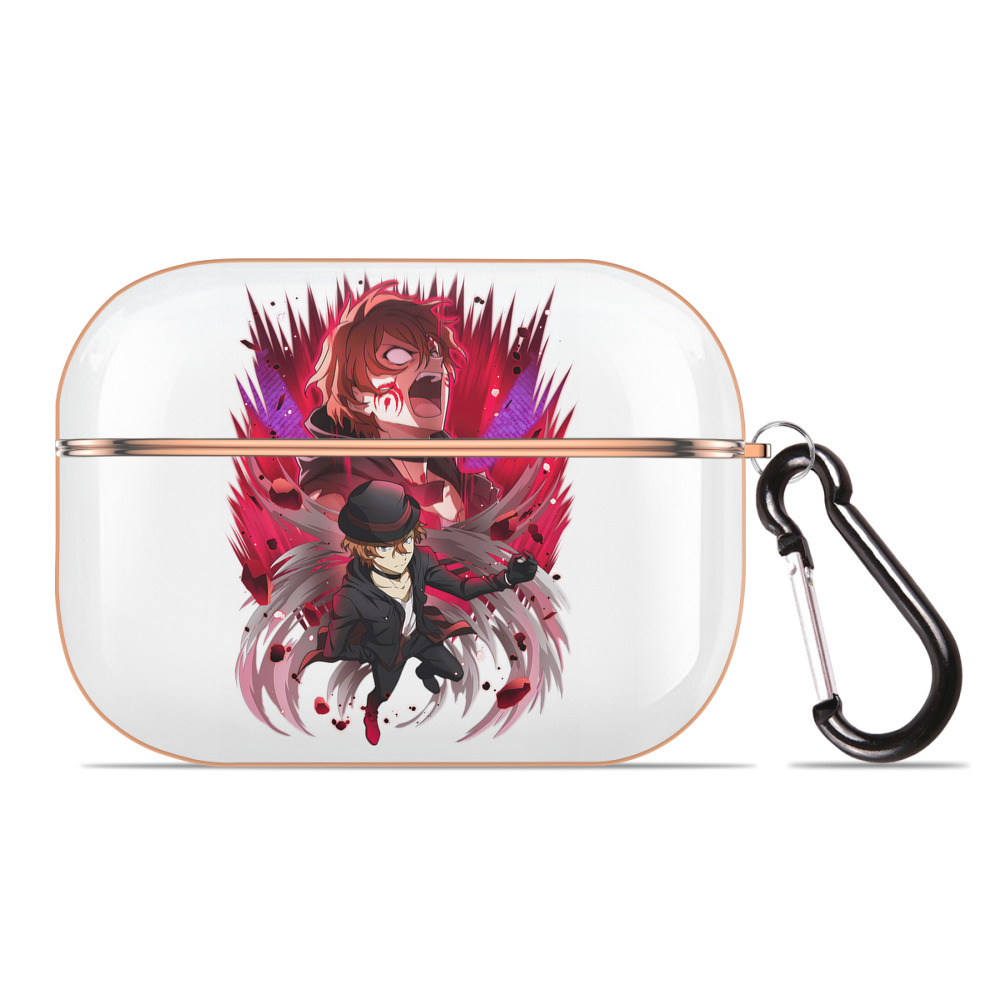 （画像用） 文豪ストレイドッグス Bungo Stray Dogs 【AirPods Pro用】ハードシェル保護ケース｜耐衝撃・防指紋・カラビナ付き商品仕様