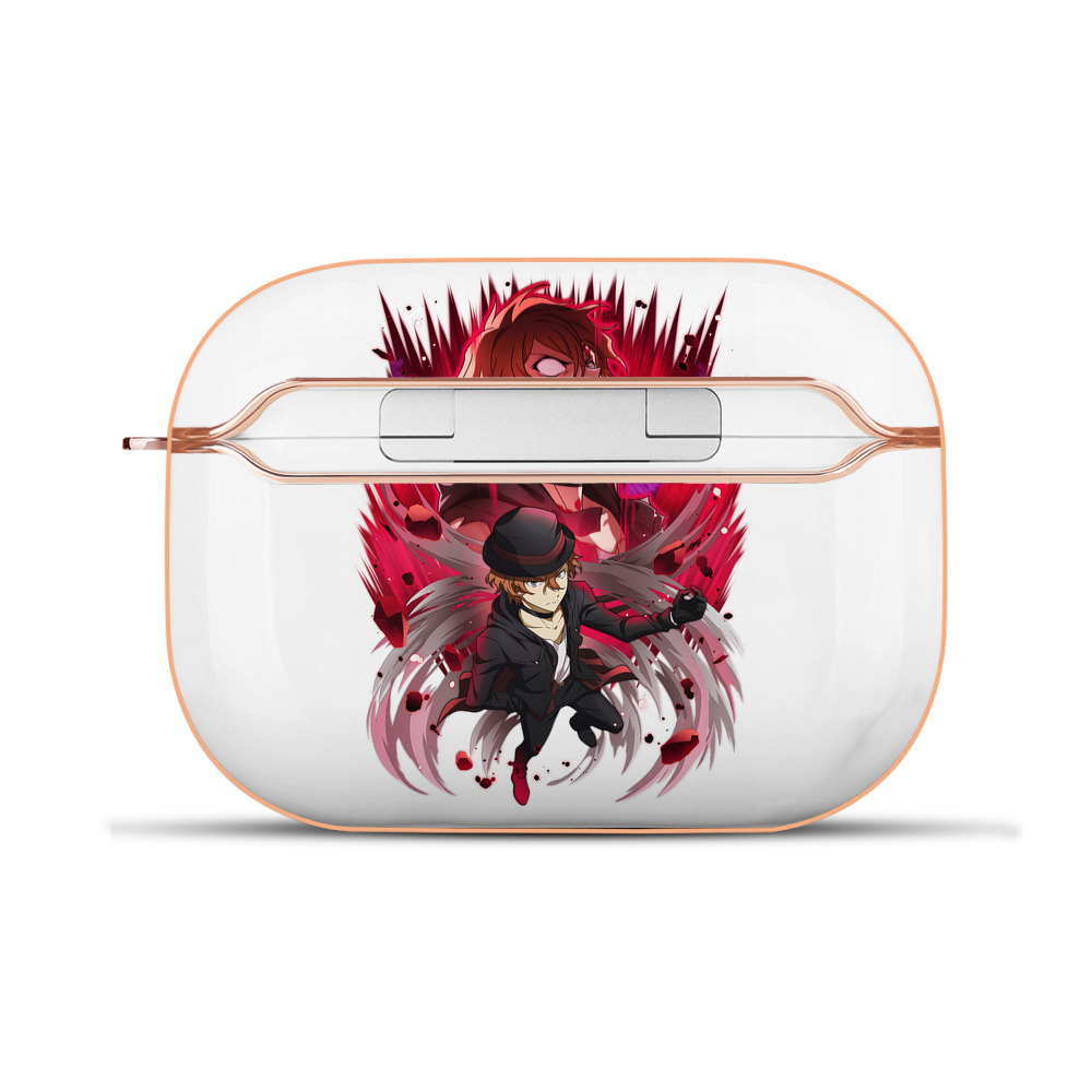 （画像用） 文豪ストレイドッグス Bungo Stray Dogs 【AirPods Pro用】ハードシェル保護ケース｜耐衝撃・防指紋・カラビナ付き商品仕様