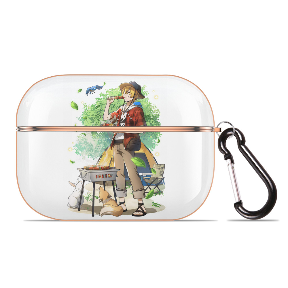 （画像用） 文豪ストレイドッグス Bungo Stray Dogs 【AirPods Pro用】ハードシェル保護ケース｜耐衝撃・防指紋・カラビナ付き商品仕様