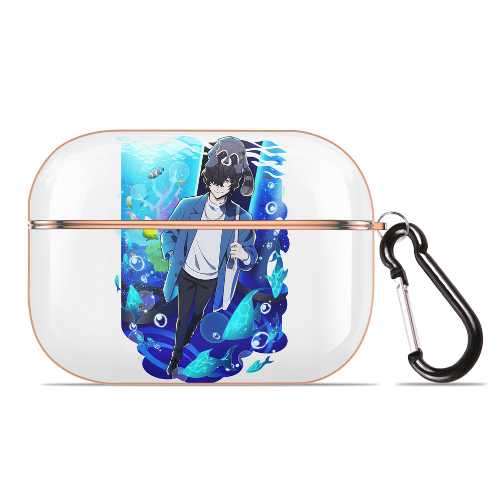 （画像用） 文豪ストレイドッグス Bungo Stray Dogs 【AirPods Pro用】ハードシェル保護ケース｜耐衝撃・防指紋・カラビナ付き商品仕様